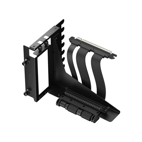 fractal design flex 2 vertical mount pci-e 4.0 schwarz