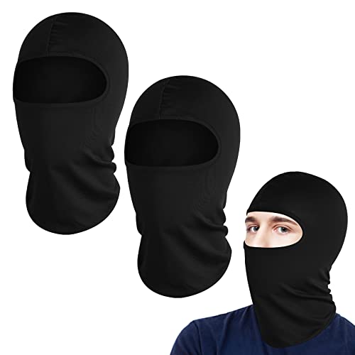 sibba windkappen skimasken 2 stück sturmhaube outdoor sport radmütze schwarz