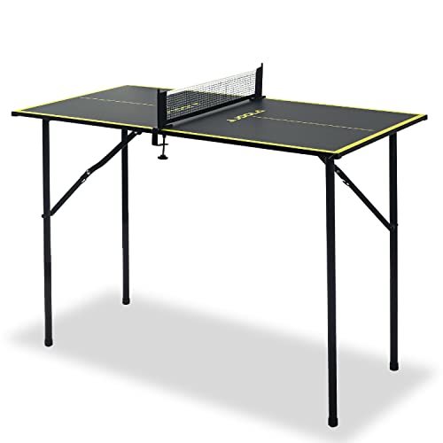 Produktbild: joola mini tischtennisplatte, indoor tischtennis tisch mit netz, freizeit tisch