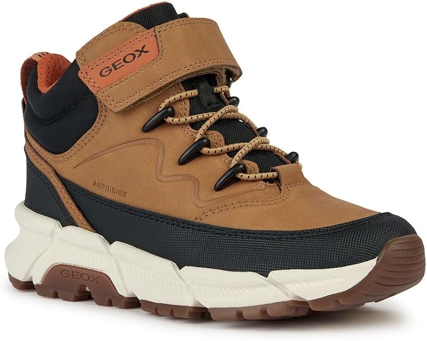 geox junior ankle boots gelb schwarz j flexyper plus 34 eu