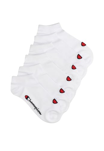 champion core socks unisex crew weiß 35-38 eu 2-5 uk 6er pack fw23