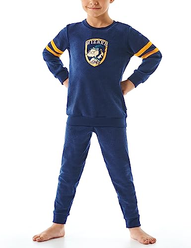 schiesser jungen schlafanzug set pyjama frottee fleece interlock größen 92-140