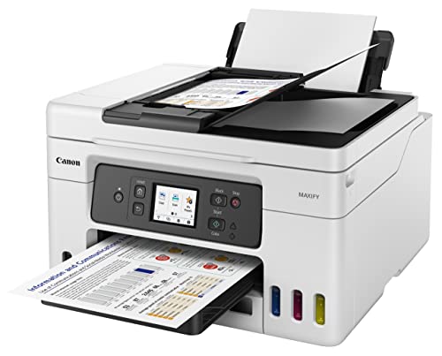 canon maxify gx4050 drucker mit megatank, gerader einzug, weiß