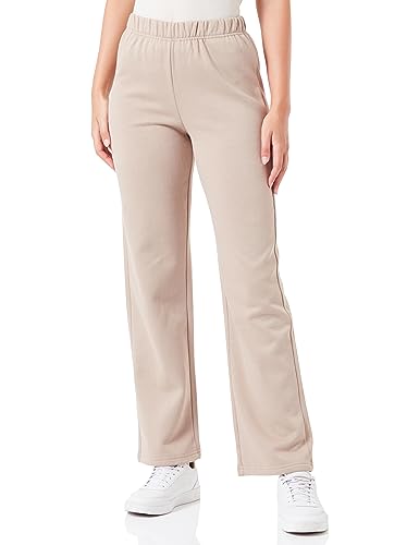weite hose damen joggingshose pieces pcchilli HW silver mink L