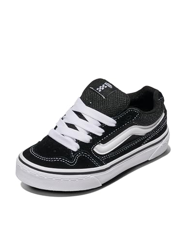 Produktbild: vans caldrone sneaker kinder schwarz weiß suede mesh 36 eu