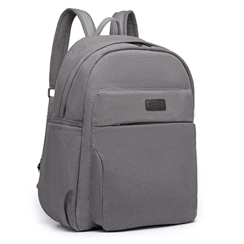 KONO Damen Rucksack, leichter Anti-Diebstahl Tagesrucksack für Reisen und Freizeit, moderne College-Büchertasche