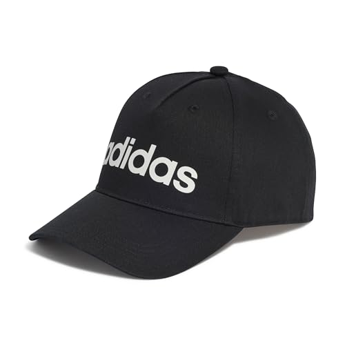 adidas baseballkappe unisex daily cap schwarz weiß verstellbar einheitsgröße