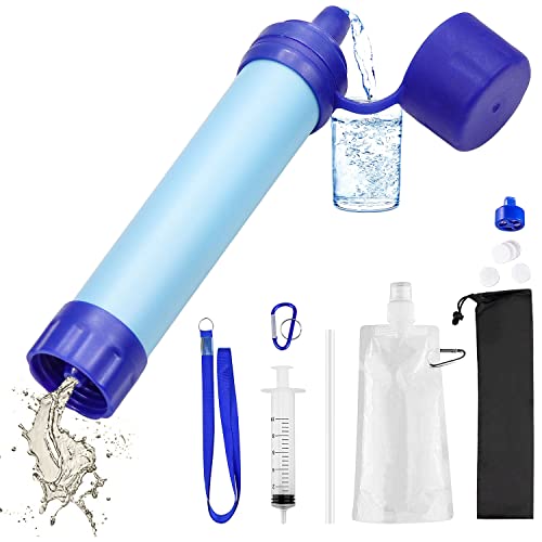 outdoor wasserfilter mini 1500l tragbarer trinkwasserfilter für camping und wandern