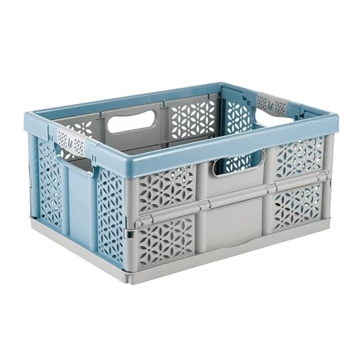 Produktbild: keeeper klappbox 32 l mit soft-touch griffen, 48,5 x 35 x 23,5 cm, nordic blue