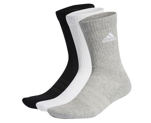 adidas crew socks 3er pack mit polsterung, sportstrümpfe günstig ab 6,99