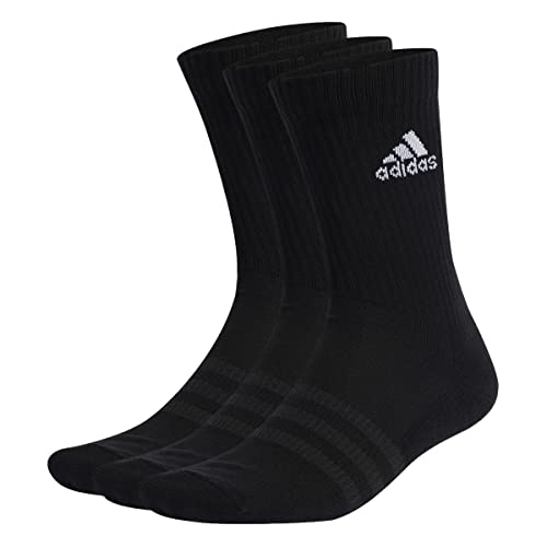 adidas crew socken schwarz-weiß, größe 40-48, bequem, ab 8,49 (prime)