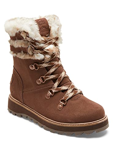 winterstiefel für frauen von roxy, brandi, braun