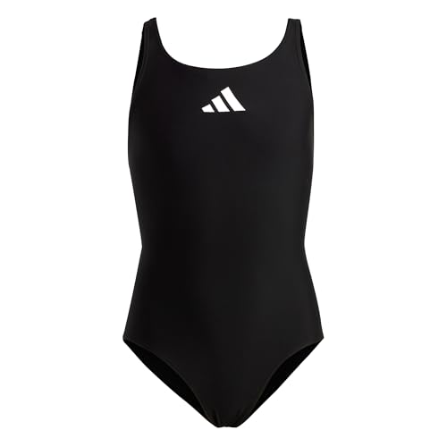 adidas mädchen badeanzug schwarz-weiß 152