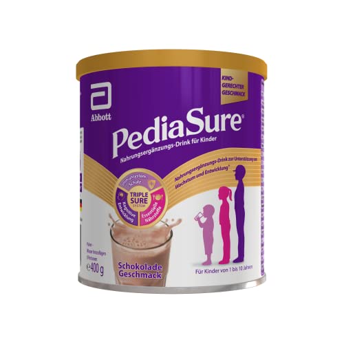 pediasure dragon power schokoladen shakes für kinder, 400 g, 27 vitamine & mineralien