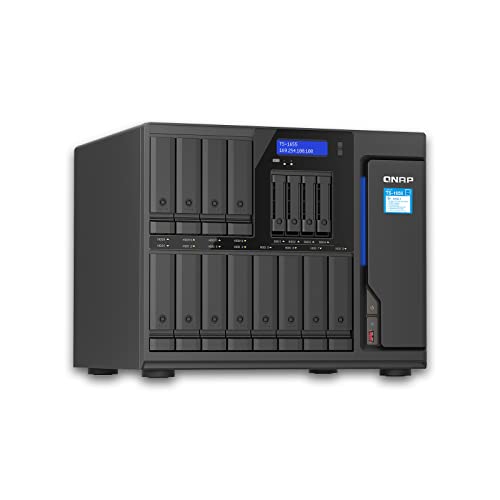 qnap ts-1655-8g nas 16-bay 2.5 gbe 3x pcie gen3 intel processor