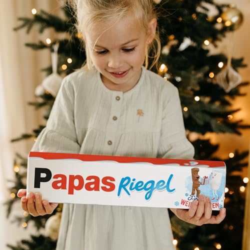 kinder riegel personalisiert mit name - 3x 10er packung als weihnachtsgeschenk (630 g)