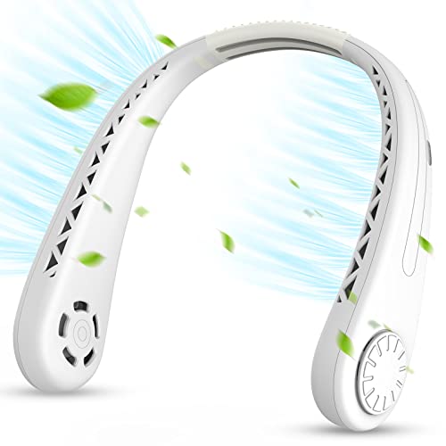 nackenventilator tragbarer hals-ventilator mini usb 4000 mAh 3 geschwindigkeiten 360 luftstrom