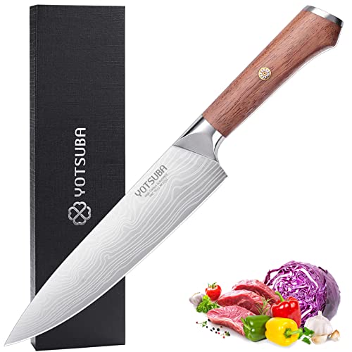 yotsuba küchenmesser 20cm klinge scharf ergonomischer griff für fleisch, gemüse, obst