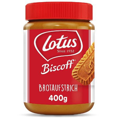 lotus biscoff creme brotaufstrich 400g günstig ab 2,75 euro statt 3,45 euro