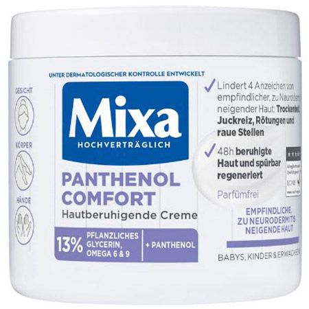 mixa hautberuhigende creme mit panthenol 400 ml ab 5,40 (statt 8)