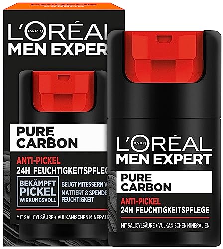 l'oral men expert gesichtscreme für männer, feuchtigkeitscreme mit salicylsäure, 50 ml