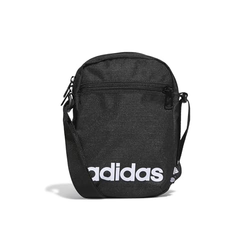 adidas essentials organizer schultertasche schwarz-weiß unisex erwachsene