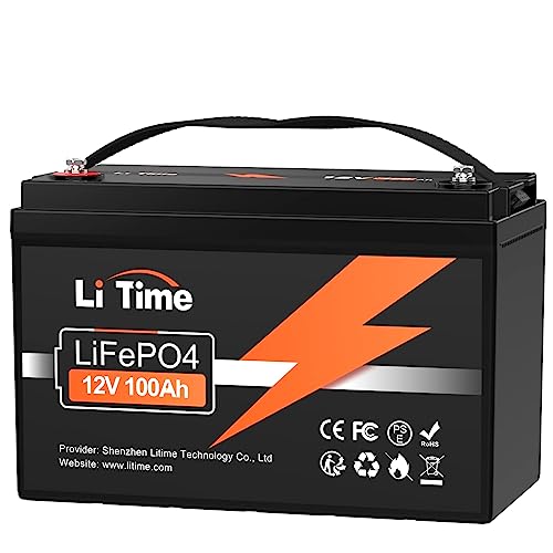 lifepo4 batterie liTime 12v 100ah für solaranwendungen und speicherlösungen