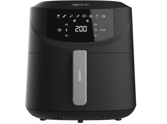 Produktbild: heißluftfritteuse cecotec cefcry absolute 7600 mit 7,6l für 55,90 euro