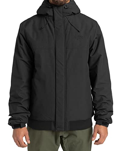 billabong all day kapuzenjacke männer schwarz, funktionelle jacke für outdoor