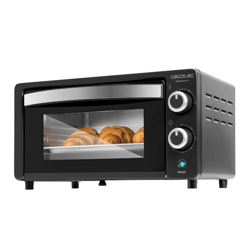 tischofen cecotec bake&toast 1090 schwarz, 10 l, 1000 w, temperaturregelung 230C