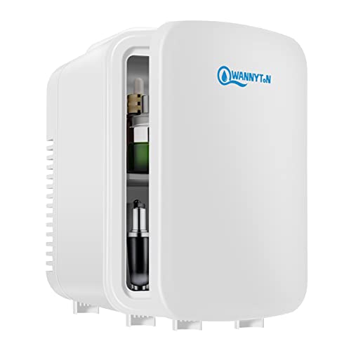 wannyton mini fridge 4 liter mit kühl- und heizfunktion für auto und büro