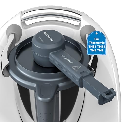 otomitram dampfumleiter für thermomix tm5 tm6 tm31 tm21, dampfableiter grau