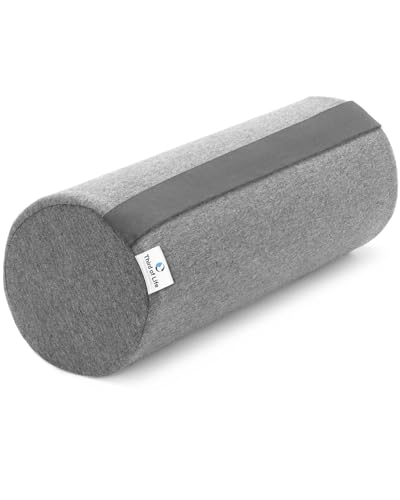 uniROLL nackenrolle 15 x 40 cm, ergonomische memory foam, waschbarer bezug, yoga