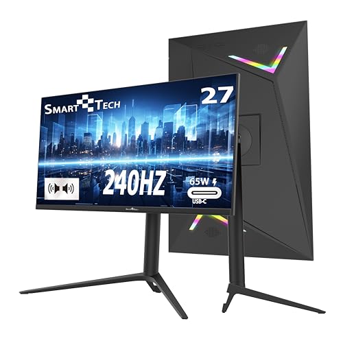 27 Zoll gaming monitor 240Hz FHD 1ms MPRT mit lautsprechern Type-C höhenverstellbar