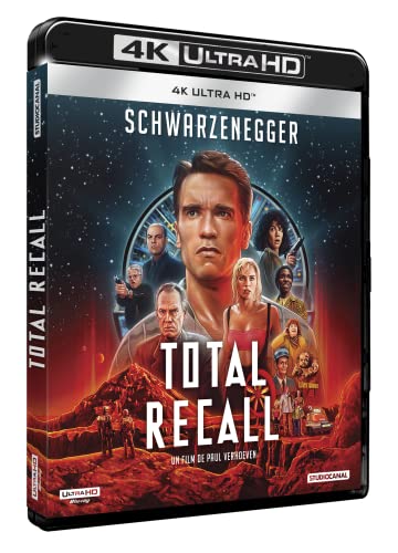 Produktbild: total recall uncut 4k blu-ray - amazon france - verhoeven, schwarzenegger, stone
