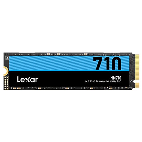 Lexar NM710 1TB M.2 2280 PCIe Gen4x4 NVMe SSD, 5000 MB/s Lesen, 4500 MB/s Schreiben