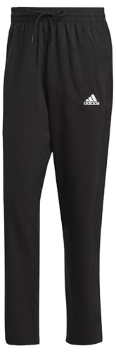 adidas hosen herren aeroready essentials stanford schwarz mit logo M