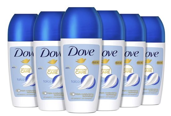 dove deo roll on advanced care talk 6x für 11,91 euro statt 18 euro