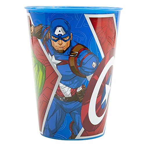 wiederverwendbarer kinderbecher avengers heraldic army 260 ml bpa-frei kunststoff