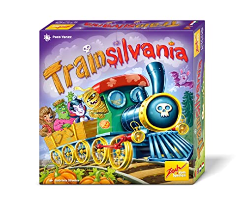 Zoch Trainsilvania Kinderspiel ab 6 Jahre, Brettspiel 2-4 Spieler