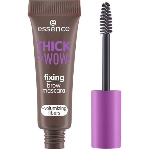 essence brow mascara fixing gel braun Nr. 02 volumengebend vegan 6ml