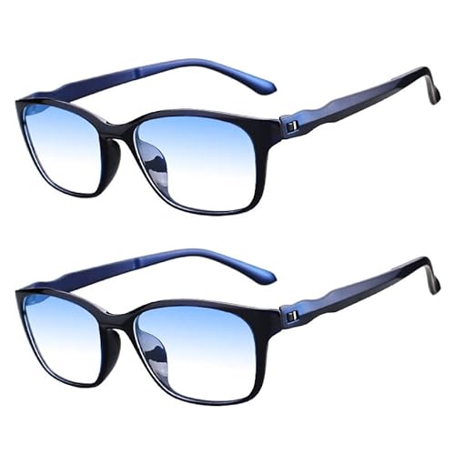 Produktbild: eyglajdd lesebrille blaufilter für herren und damen, 2er-pack, matt finish, leicht