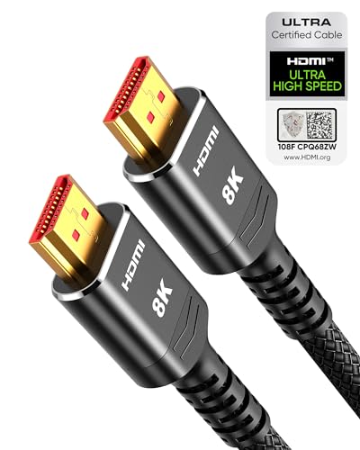 hdmi 2.1 kabel 3 meter 48gbps 8k 60hz 4k 120hz highwings zertifiziert eARC DTS:X