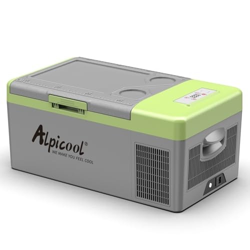 Alpicool Y16T 15L Kühlbox 12V Mini Kühlschrank für Auto, LKW, Boot, RV