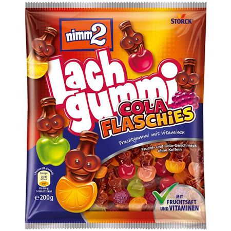 nimm2 lachgummi cola flaschies 200g günstig kaufen ab 0,89