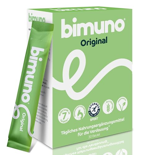 bimuno original präbiotikum - tägliche darmgesundheit, hochfaser, vegetarisch, halal, 1 Pck