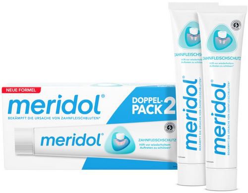 Produktbild: meridol zahnpasta 4 x 75ml antibakteriell 9,81 statt 14