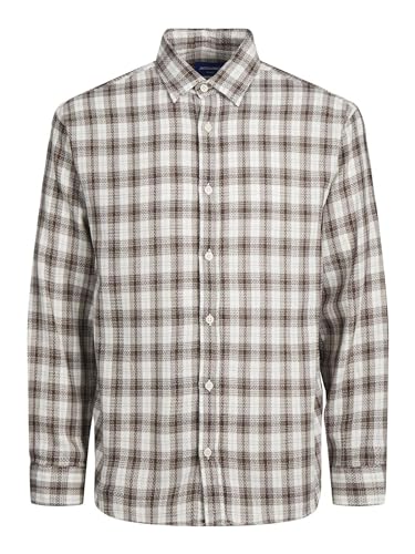 jack & jones jorgracia check shirt herren langarm poloshirt xl