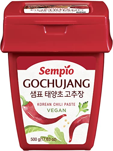 sempio gochujang, scharfe paprikapaste aus korea, 500 g für tteokbokki