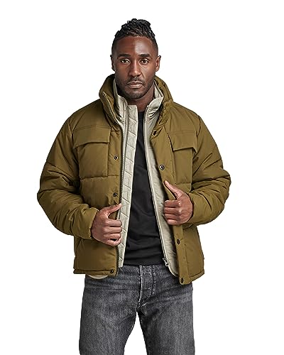 Produktbild: G-Star RAW Herren Padded Jacke, Grün (Dark Olive), XXL